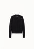 Cashmere Padded Cardigan in Black